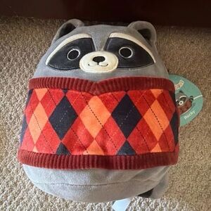 Rocky the Raccoon- Squishmallow